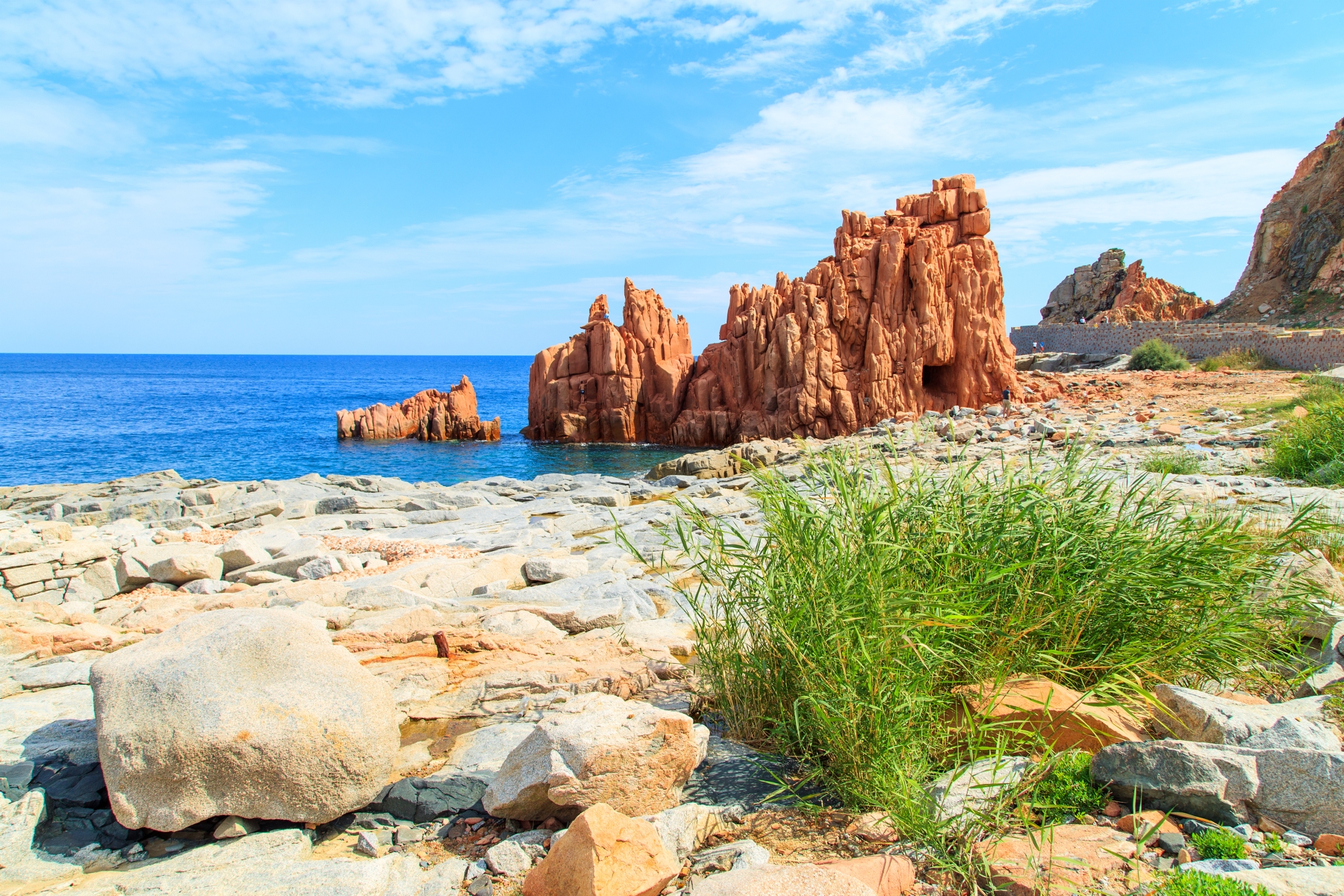 Spiaggia delle Rocce Rosse